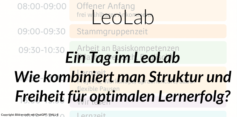 Mehr über den Artikel erfahren Ein Tag im LeoLab: Wie fördert eine durchdachte Tagesstruktur im LeoLab eigenverantwortliches Lernen?